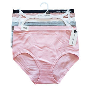 Laura Ashley NWT briefs 5 pack soft stretch briefs‎ 1X